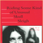 Riding Some Kind Of Unusual Skull Sleigh