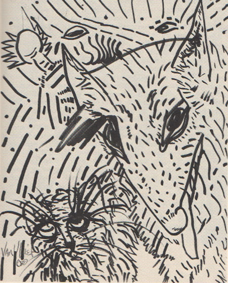 素描连词＃3 1982年